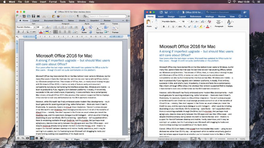 microsoft for mac 2016 review